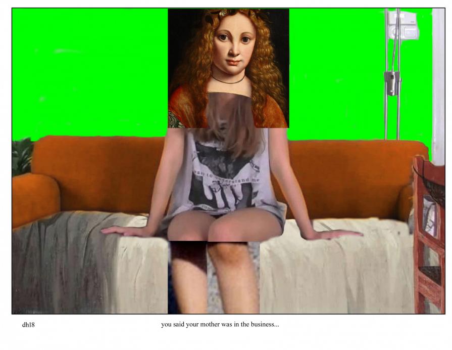 you said your mother was in the business