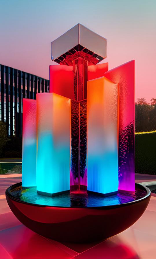 Fountain Design- Tribute to Howard Johnson’s 