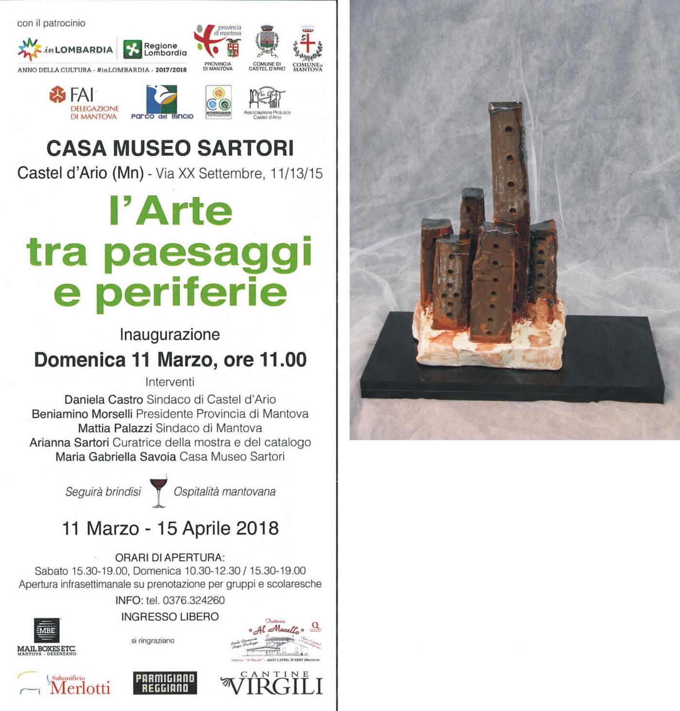 L'arte tra paesaggi e periferie