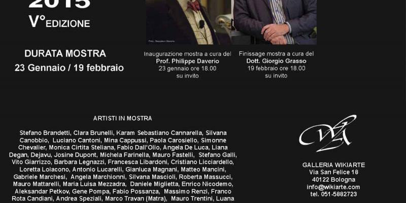 Mostra Expo Bologna 2015 V° edizione presentazione a cura del Prof. Philippe Daverio e finissage del Dott. Giorgio Grasso