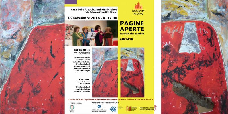 PAGINE APERTE - La città che cambia (BookCity 2018 Milano) PAGINE APERTE - La città che cambia (BookCity 2018 Milano)