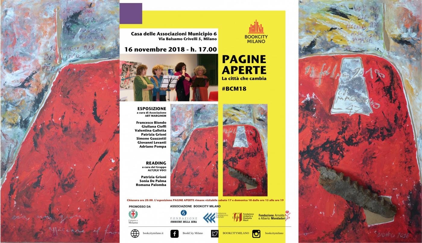 PAGINE APERTE - La città che cambia (BookCity 2018 Milano)