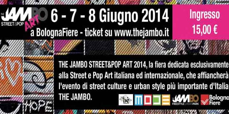Fair THE JAMBO ART Pad. 25 Bologna Fiera
