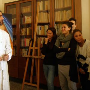 Lezione d'Arte presso Liceo delle Scienze Umane di Rimini