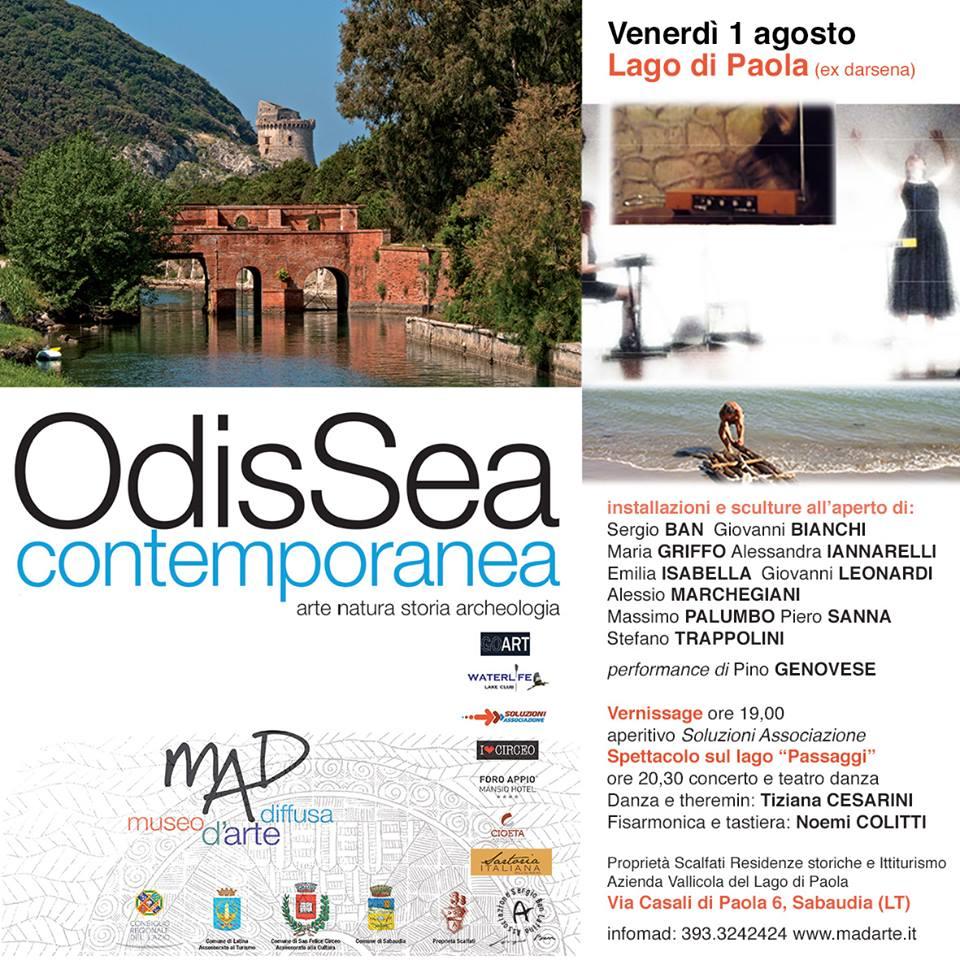 Odissea Contemporanea – Collettiva al Lago di Paola