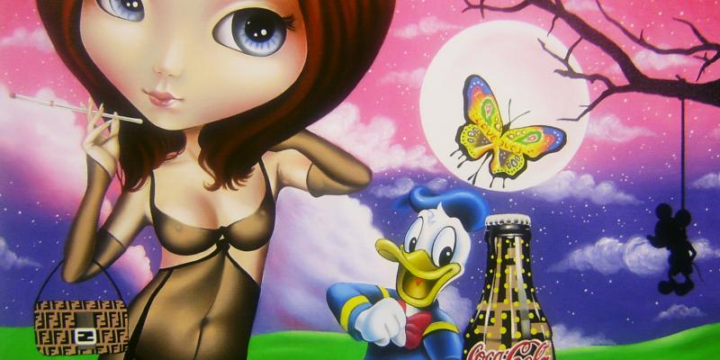 DOLL IS IN THE AIR di Igor Zanti