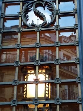 Une lanterne à la Sorbonne