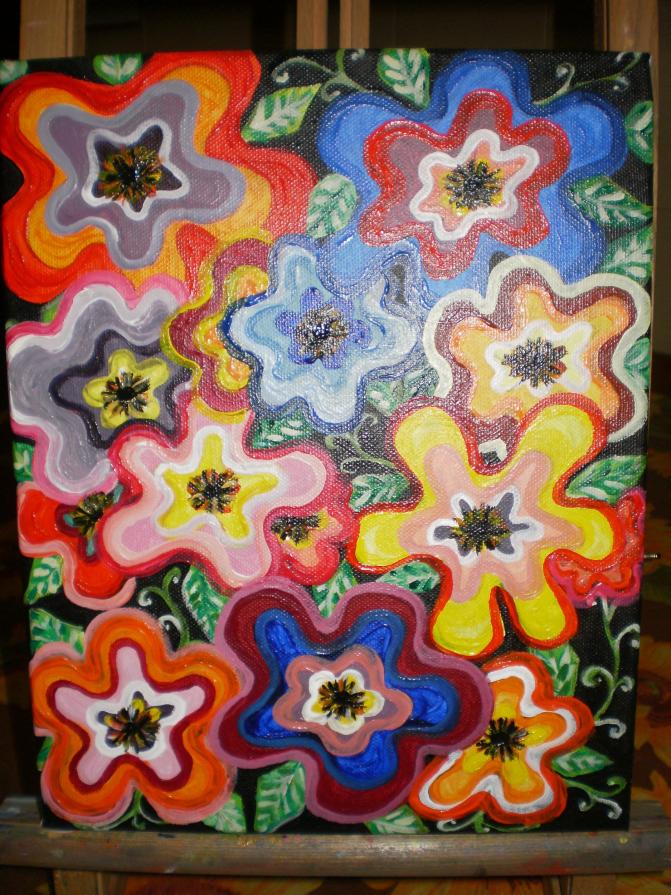 "Explosion of colors"