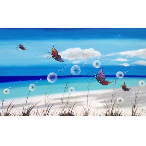 Mare soffioni e farfalle