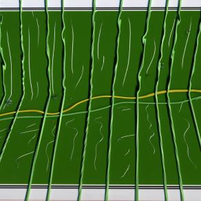 campi verdeggianti a Folzano