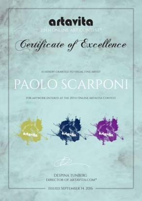 Certificato di Eccellenza