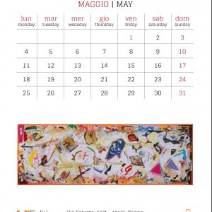 Presentation of desk calendar 2015 of Piero Lerda