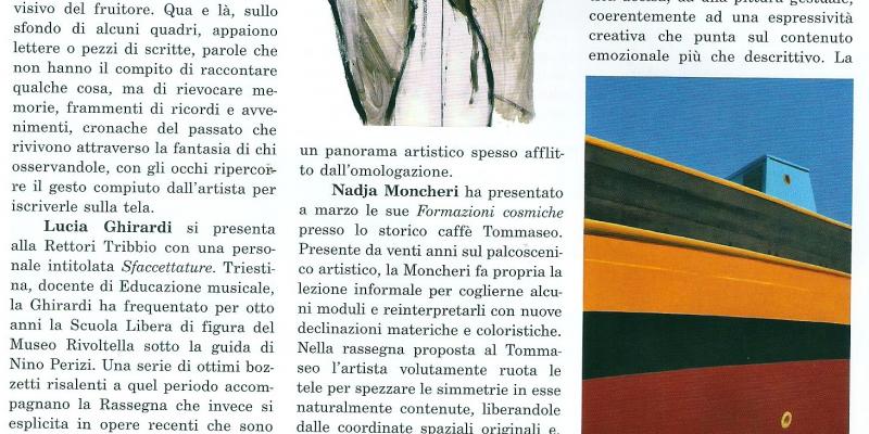 Tra pittura e fotografia IN MOSTRA A TRIESTE di Franco Rosso