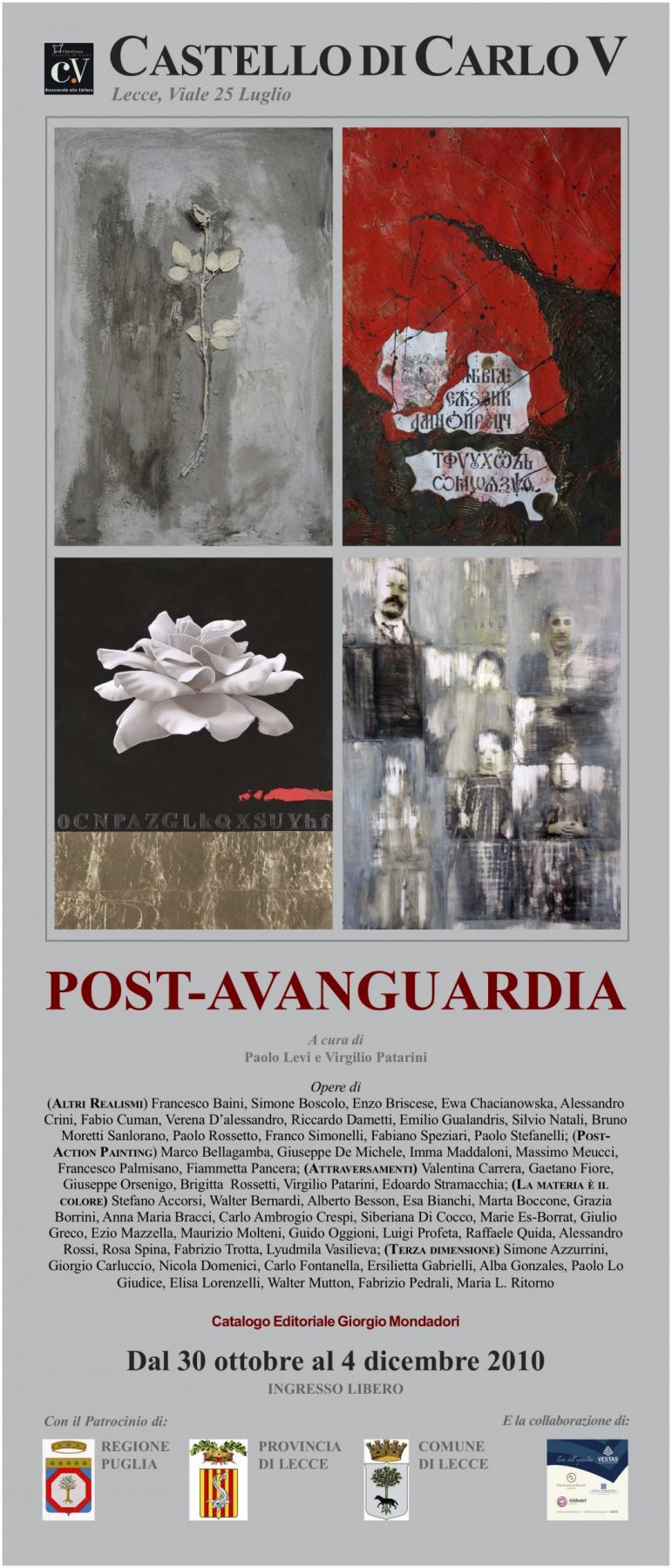 CASTELLO DI CARLO V - POST-AVANGUARDIA - LECCE CASTELLO DI CARLO V - POST-AVANGUARDIA - LECCE