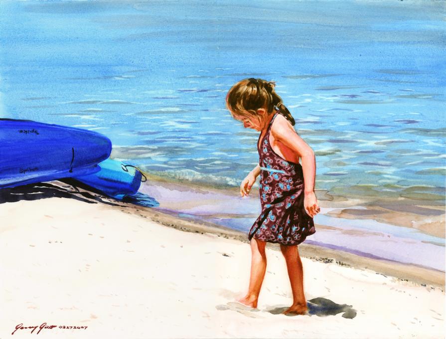 The little girl at South Lake Tahoe