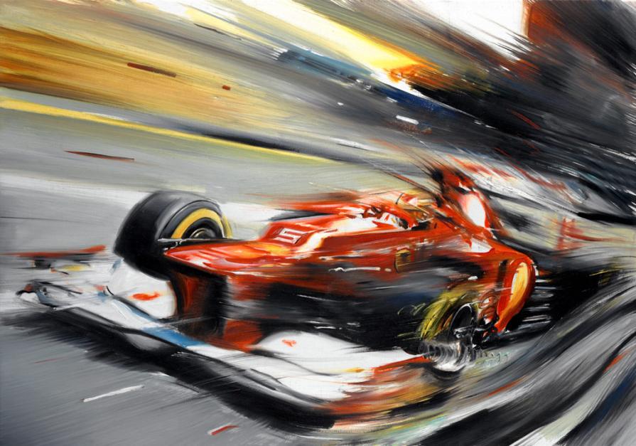 FERNANDO ALONSO ON FERRARI F2012