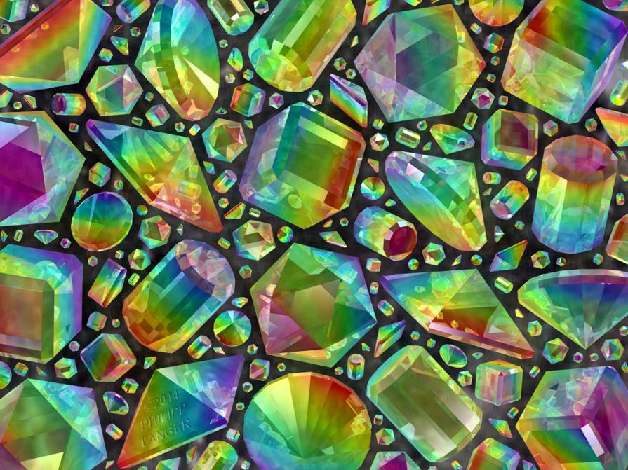 Iridescent Crystals