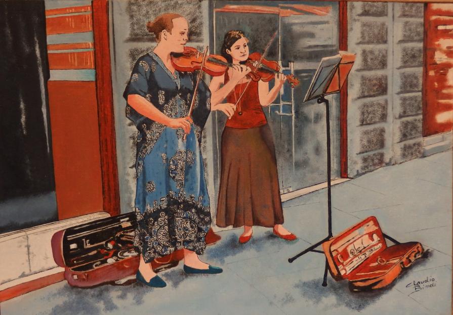 violiniste a Lubiana