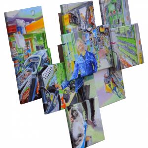 Wolfgang together with BMW and Momo / Wolfgang mit BMW und Momo (Sideview)