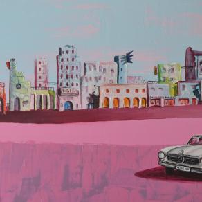 En Un Mercedes Blanco