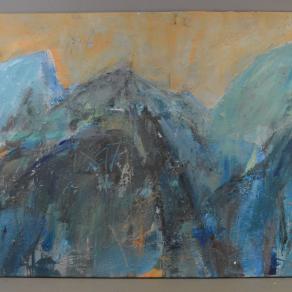 Olivier Steffens – Abstract- olio su tela - 100 x 65