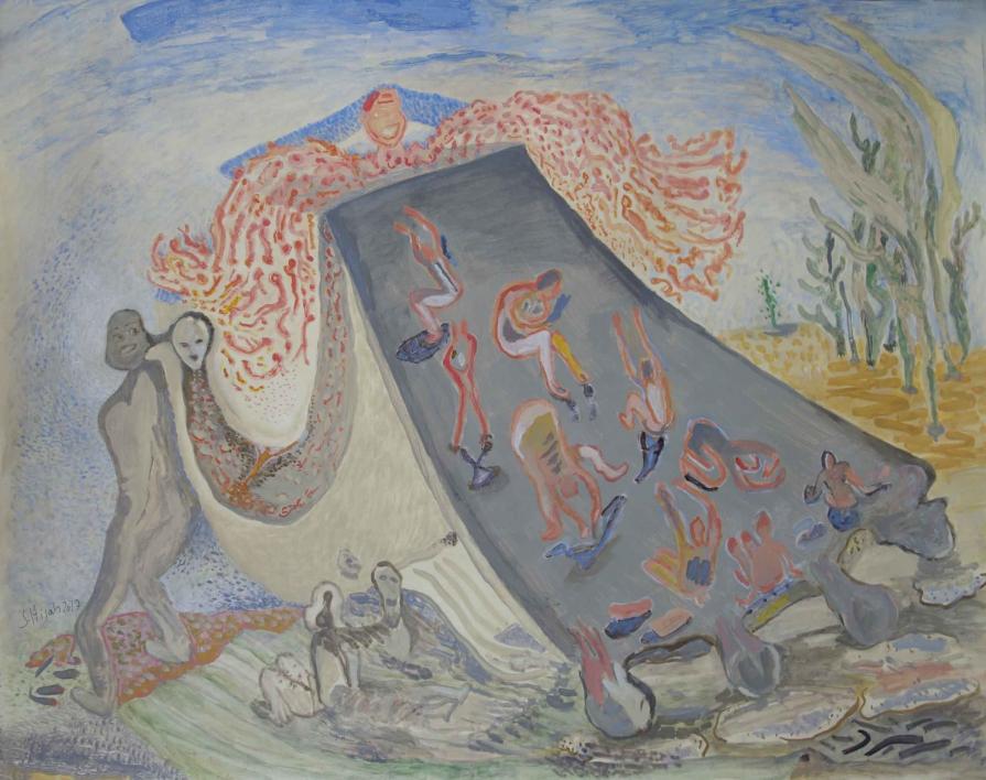 The first Mai/ Arabic slide