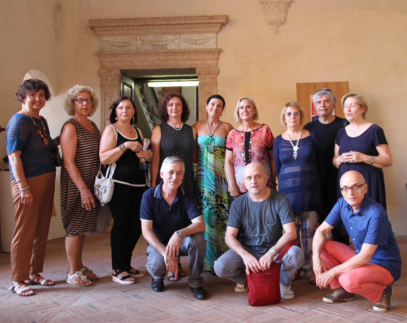 EFFETTO ACQUA, ACQUERELLI E SCULTURE A PALAZZO DUCALE