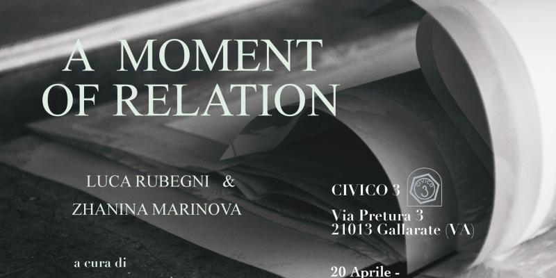 A moment of relation A moment of relation