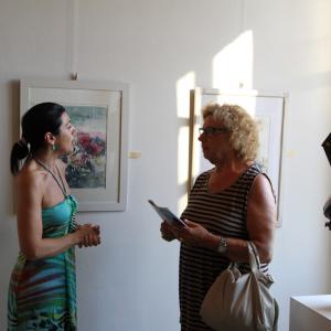 EFFETTO ACQUA, ACQUERELLI E SCULTURE A PALAZZO DUCALE