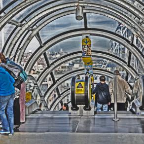 a snapshot in beaubourg