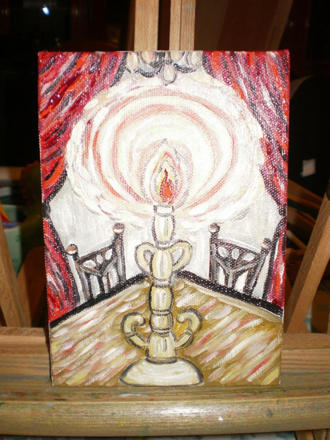 La fiamma che tiene accesa la vita