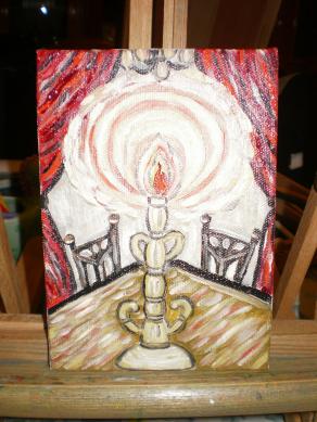 La fiamma che tiene accesa la vita