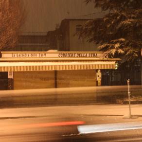 2 a.m. - Snow & Newspapers