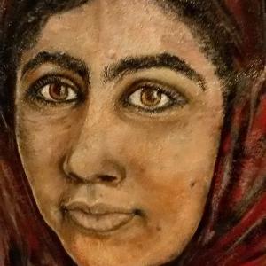 particolare opera Malala Yousafzai