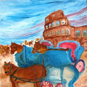 CARROZZELE ROMANE AL COLOSSEO