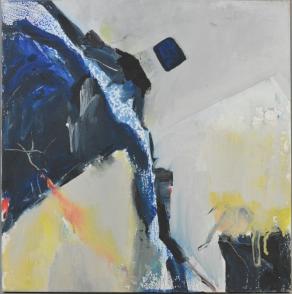 Olivier Steffens – Abstract- olio su tela - 40 x 40