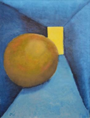 Nikolas Lange - Visioni - olio su tela - 124 x 93