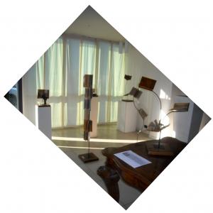 ESPOSIZIONE SCULTURE HOTEL LUX  a MODENA.