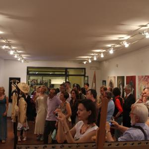 DOPPIO VERNISSAGE A CORTE ISOLANI (BOLOGNA)