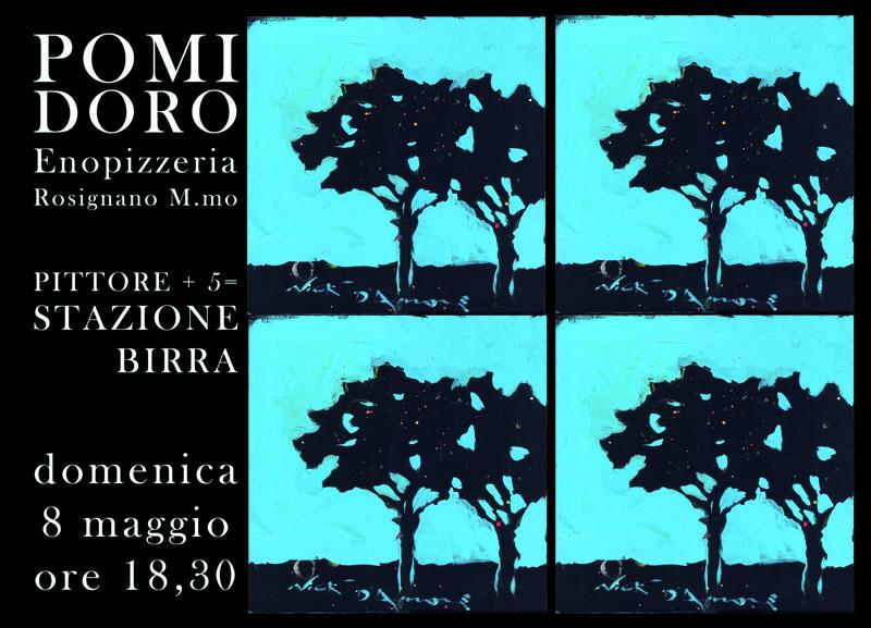 PITTORE + 5 = STAZIONE BIRRA