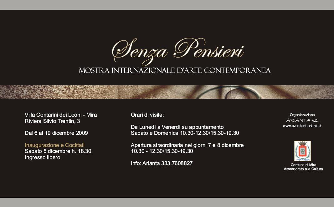 Espongo a "SENZA PENSIERI" 