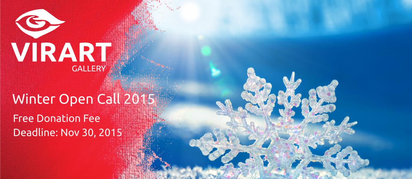 VirArt Winter Open Call 2015 - Free Donation Fee!