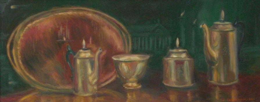 Russian Silver in St. Petersburg. Hermitage collection.