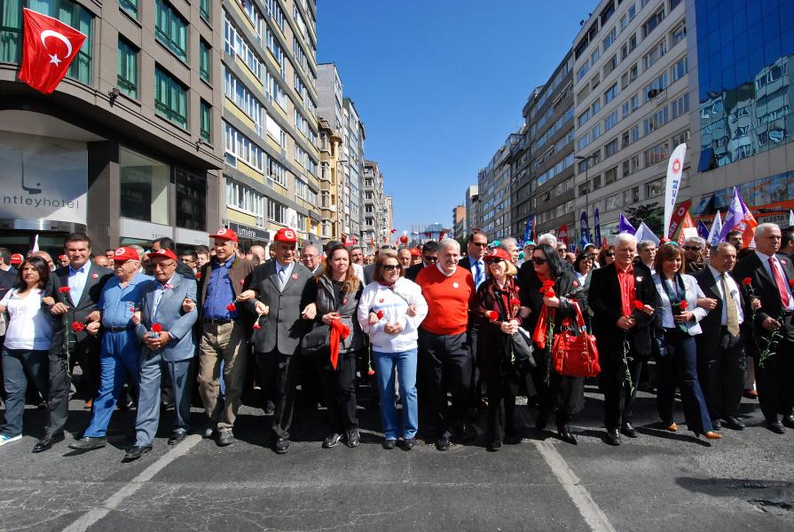 1.May march towards Taksim Square