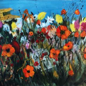 campo incolto in primavera