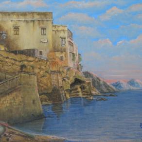 Scorcio di Napoli  "Marechiaro"