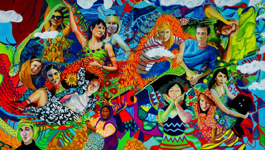 "Vediamo tutto trane l'azuro del cielo"