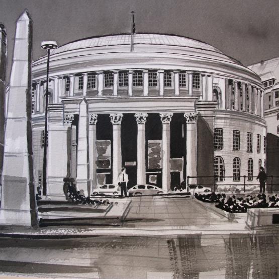 Central Library Manchester (detail)