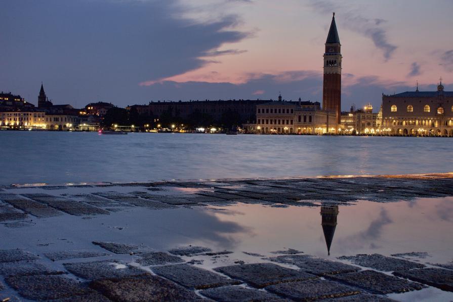 tramonto a venezia