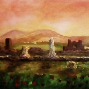 Ritorno  sull' Appia antica.